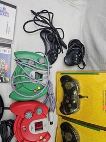 LOT SEGA SATURN DREAMCAST CONSOLES CONTROLLERS GAMES MEMORY CARDS & ACCESSORIES