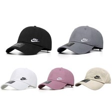Nike Side Logo Adjustable Golf Cap Unisex Sunscreen, Breathable Uk
