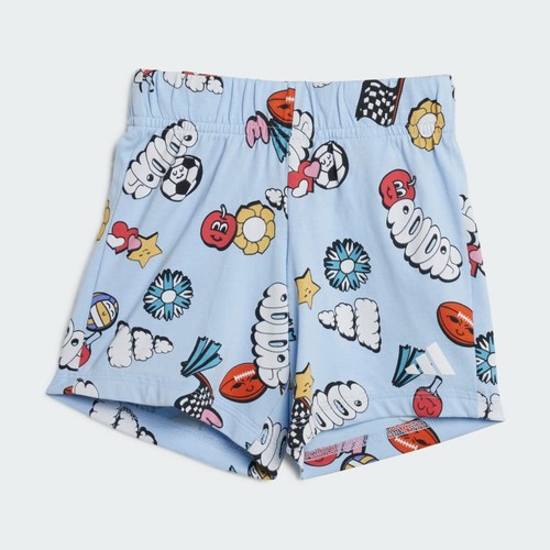 adidas kids Seasonal Essentials Fun Allover Print Set Kids - Picture 6 of 7