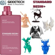  BUY 6 GET 4 FREE GEEETECH LCD/DLP 3D Printer Standard Resin 1KG 405nm UV-Curing