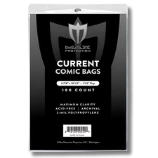 Max Protection Max Pro Current Comic Bags 1000ct - Archival Quality Acid-Free