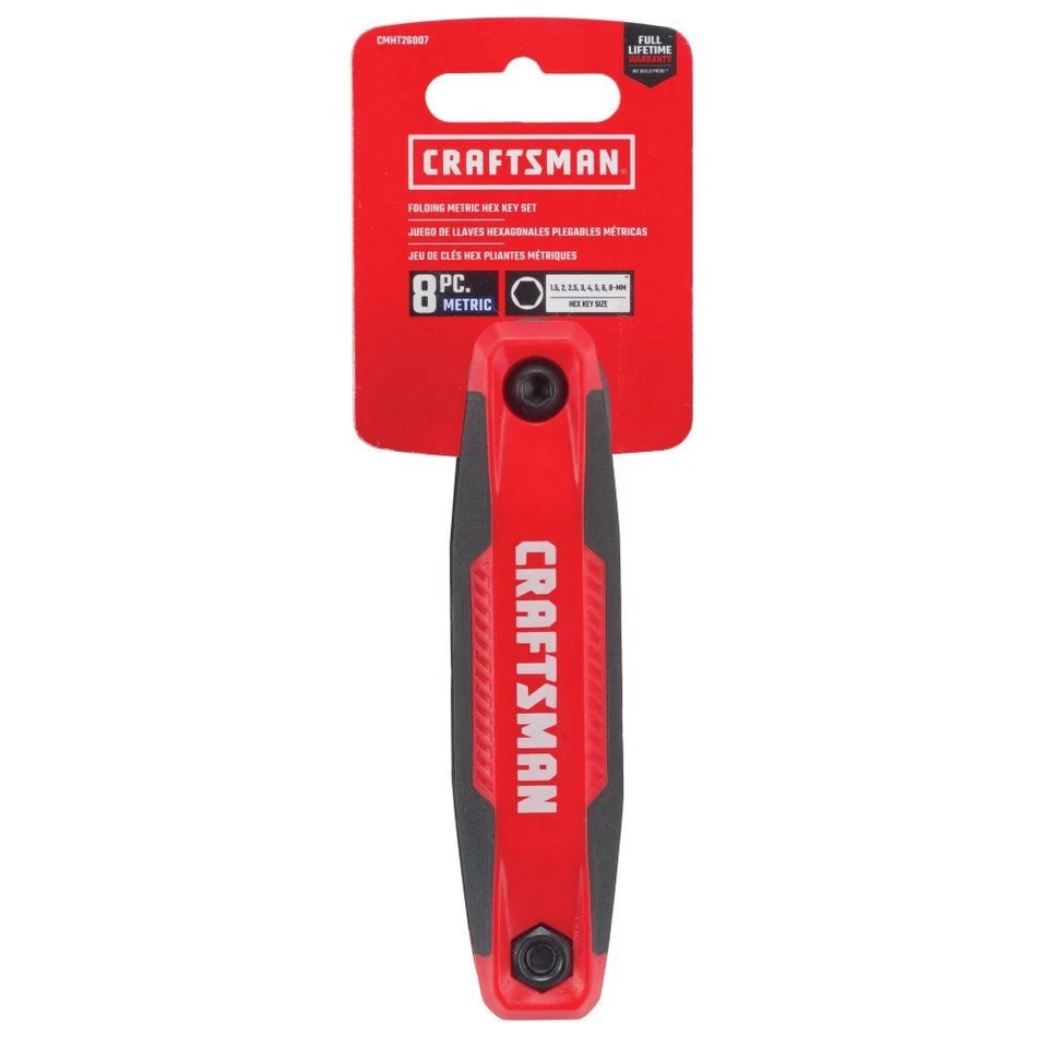 Craftsman 8-Key Metric Folding Hex Key Set - Image 3 of 4