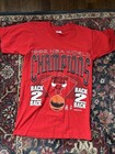 Vintage Chicago Bulls 1992 Nba Champions Shirt Size Youth Large