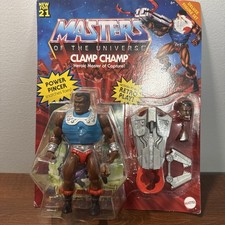 Masters of the Universe Origins- Clamp Champ Action Figure- Deluxe- New Mattel
