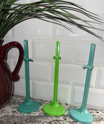 Set of 3 G1 Monster High doll stands