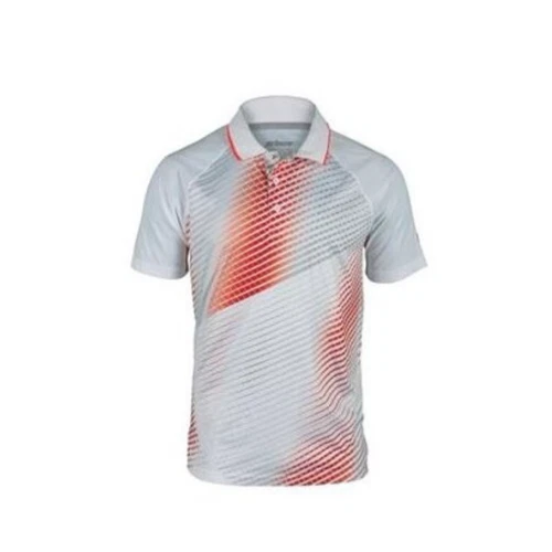 Prince Mens Sports UV Protection Interlock Tennis Polo Shirt White XL
