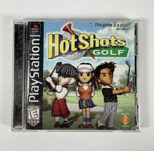 Hot Shots Golf Sony Playstation 1 1998 Ps1 Complete W Manual Cib Tested