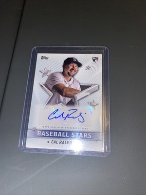 2022 Topps Baseball Cal Raleigh Autograph Rookie Card | eBay