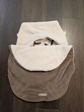 JJ Cole BUNDLE ME Sherpa Lined Stroller/Car Seat Bunting Cover Warm