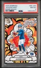 2025 PANINI DONRUSS BOMB SQUAD #BS-JDT JAXSON DART ROOKIE RC PSA 8