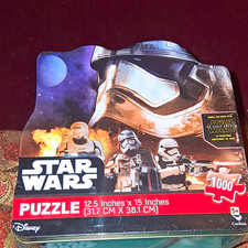 Disney Star Wars The Force Awakens 1000-Piece Puzzle Tin Unopened