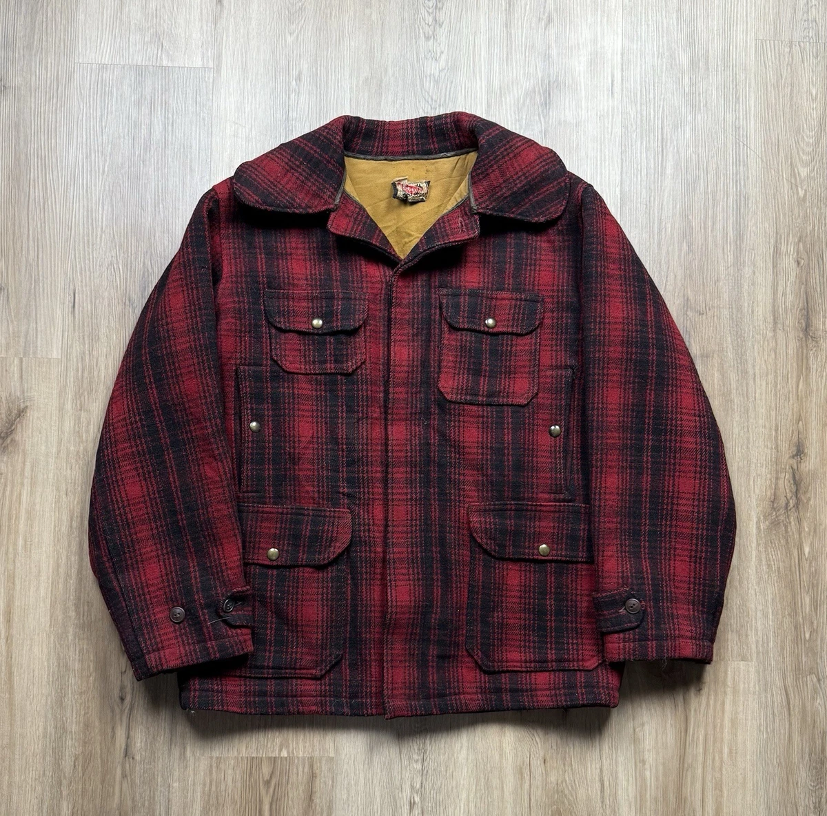 Mackinaw Coat In Vintage Outerwear Coats & Jackets For Men for