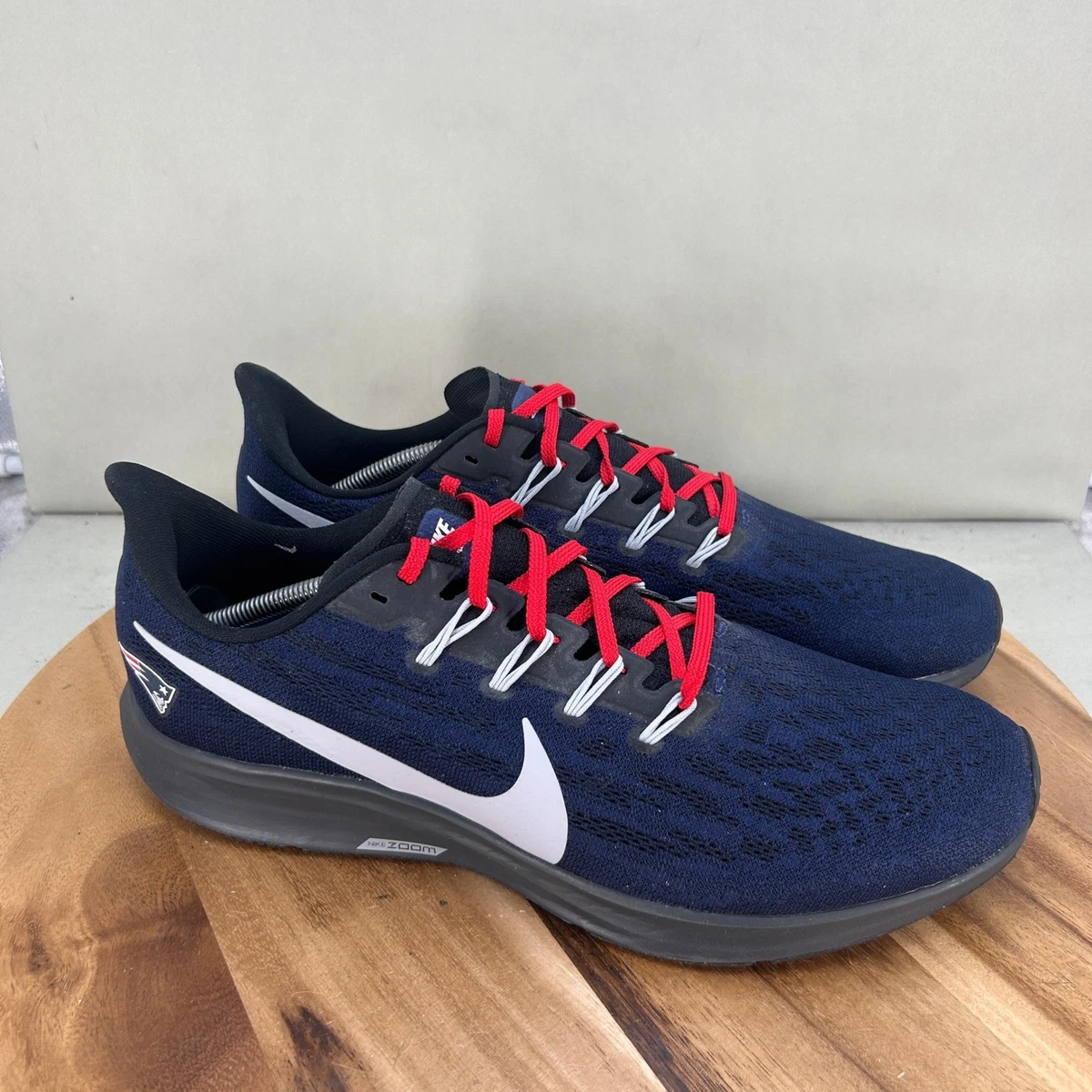 Nike Air Zoom Pegasus 36 Patriots Mens 10.5 Navy‎ Red Running Shoes CI1941-400 Pats1.png?quality=90&strip=all  main image 4