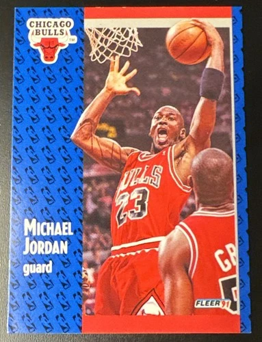 Michael Jordan 1991-92 Fleer - #29 Chicago Bulls
