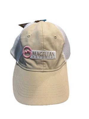 Magellan Outdoors Coastal Chill Hat Beige/Pink Women's One Size NWT Explore