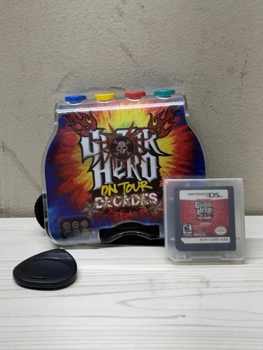 Guitar Hero: On Tour 2 - Decades Bundle - Nintendo DS With Grip And Pick