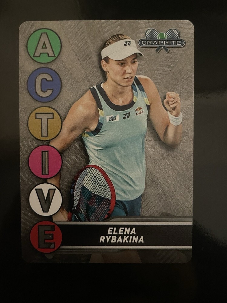 Elena Rybakina 2024 Topps Graphite Active Metal