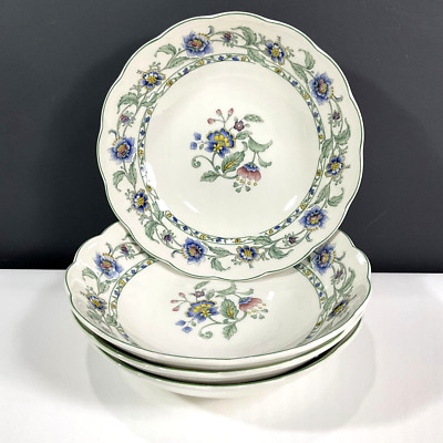Nikko Japan Oriental Garden Cereal Bowls Set of 4