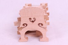 2 Pcs Cello Bridge Style Flame Maple High Quality 4/4 Cello Parts BAROQUE STYLE