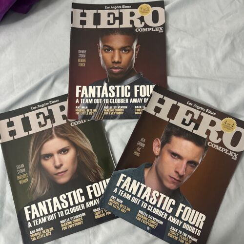 Hero Complex Magazine (2015) - Fantastic Four Variant - SDCC Exclusive 3/4 Only - Picture 1 of 5