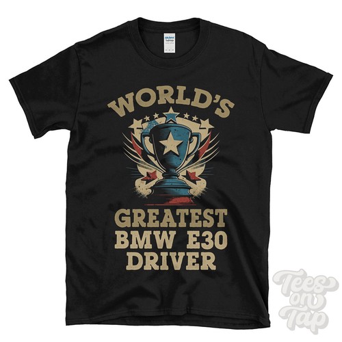 LIFE IS BETTER WITH A BMW E30 T-SHIRT COOL RETRO DESIGN - Bild 9 von 14
