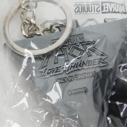 Regal Thor Love and Thunder Movie Theater Cup Topper Keychain Stormbreaker - Picture 10 of 10