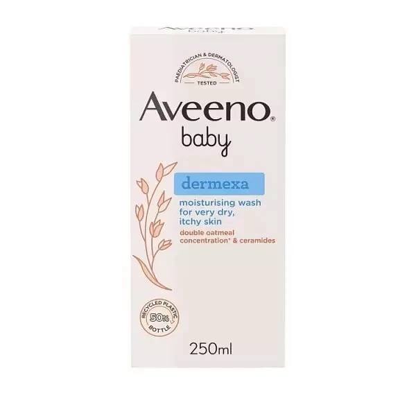 Aveeno Baby Calming Comfort Lotion, Dermexa balm & Johnsoons bedtime lotion!