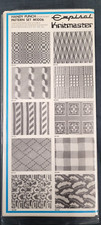 RARE SILVER REED KNITMASTER MACHINE HANDY PUNCH CARD PAPER PATTERNS M1006 X1