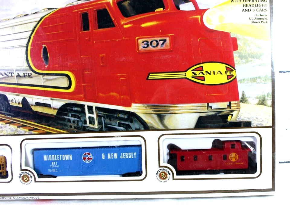 Vintage Bachmann HO Train Set King of the Rails Thunder Chief New Sealed Box - Image 4 of 4