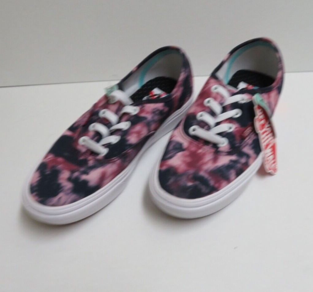 SAOLA Scarpe Vans autentiche grunge rosa e viola tie tie tinture comode M 5.0 W 6 5 nuove con etichette nuove senza etichette