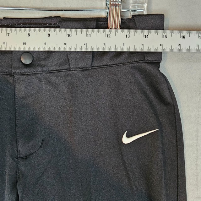 Nike Women's Diamond Invader 3/4 Length Softball Pants 700877 Black Sz