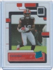 2022 Clearly Donruss 82   David Bell Cleveland Browns RR,RC