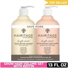 Hairitage Length Check Biotin & Castor Oil Set