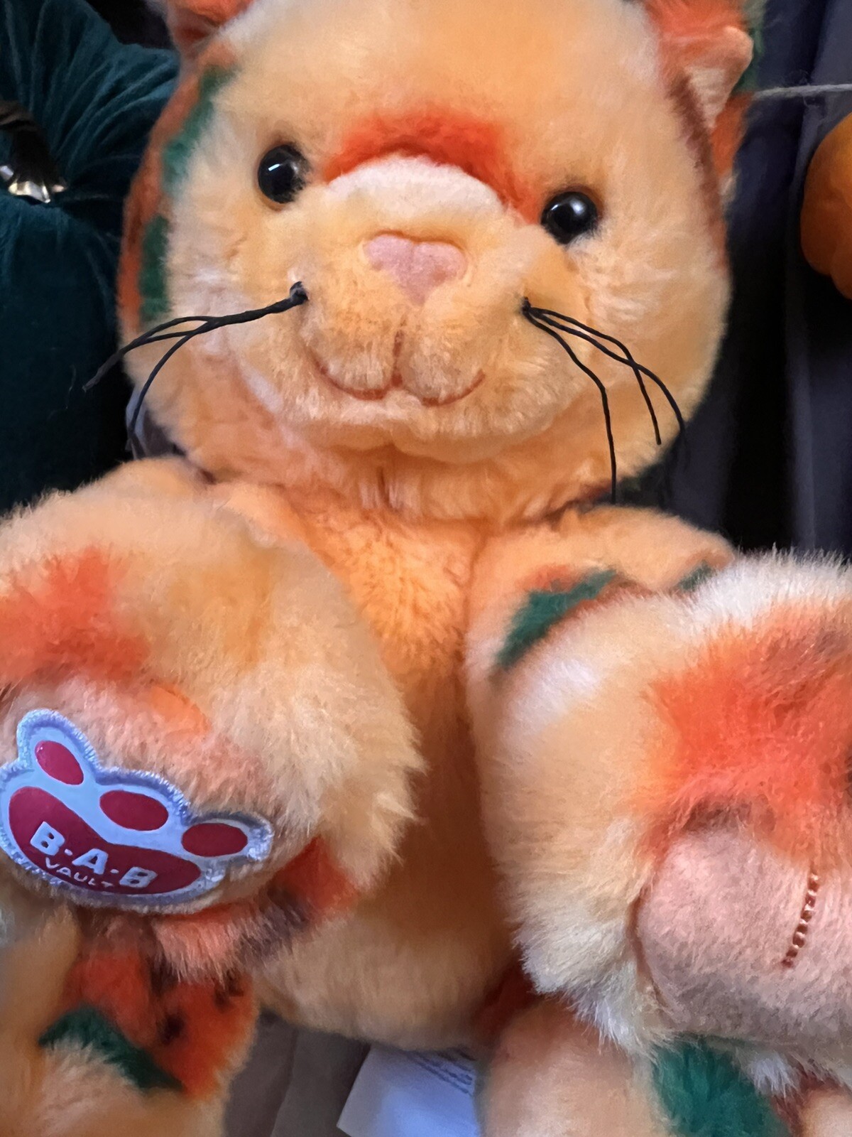 Build A Bear Vault OOAK PARALLEL Pumpkin Kitty 2024 NWT Halloween Stuffed