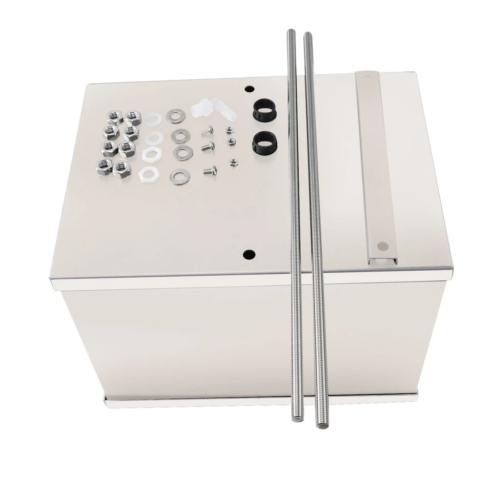 Kit completo de reubicación de caja de batería de aluminio apto para PC Billet Race universal Foto 3 de 4