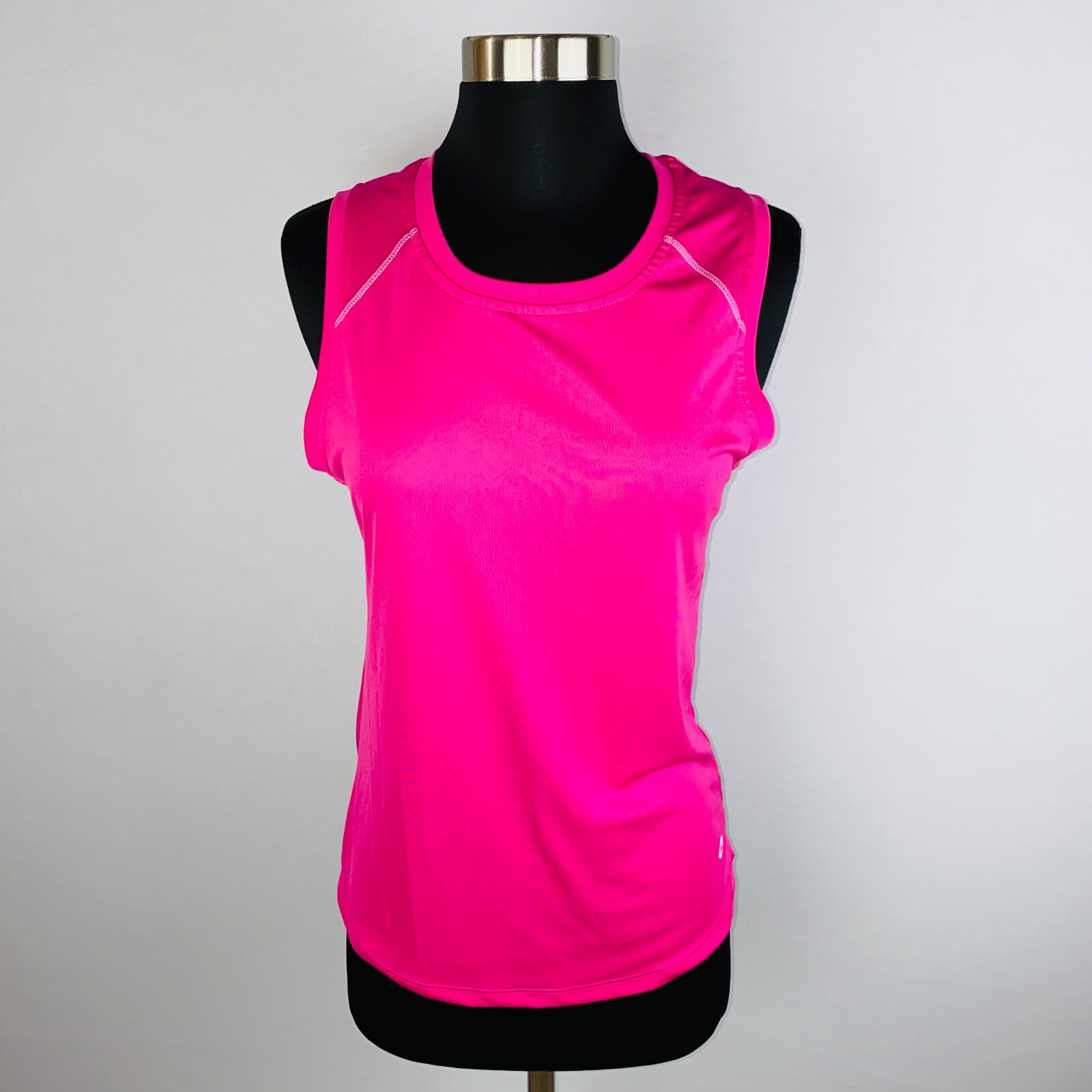 Champion Womans Small S Solid Pink Polyester Slee… - image 1