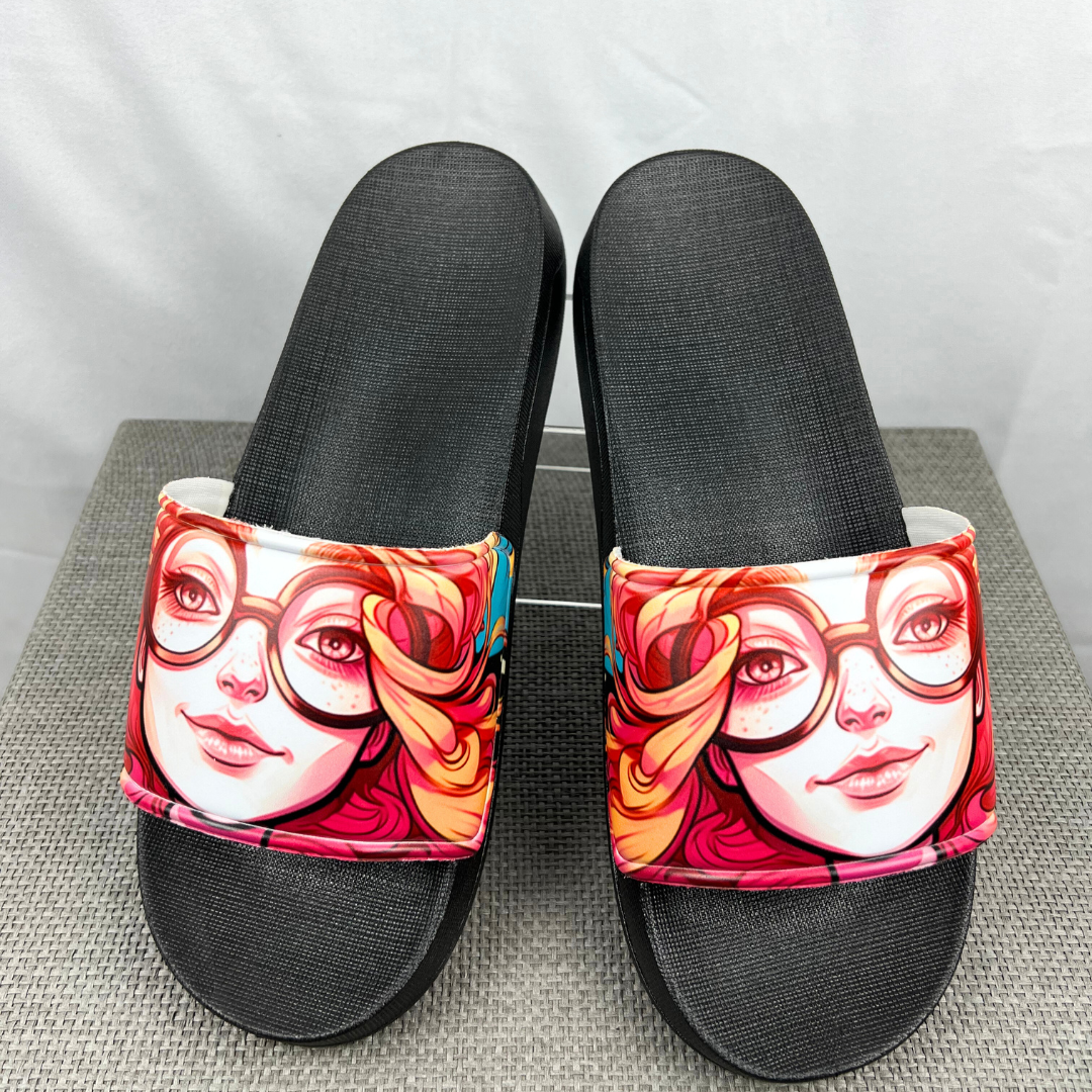 SAOLA Sandali donna slide edizione limitata zenzero suola nera EU38 NUOVI regalo perfetto