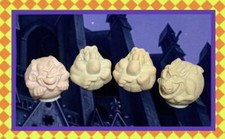 1997 McDonalds Disney Hunchback of Notre Dame Gargoyle Juggling Balls- Set Of 3 