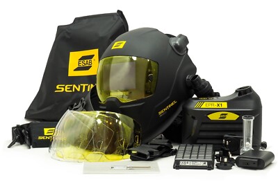 ESAB Sentinel  A60 PAPR AIR EPR-X1 Professioneller Schweißmaskenhelm automatisch