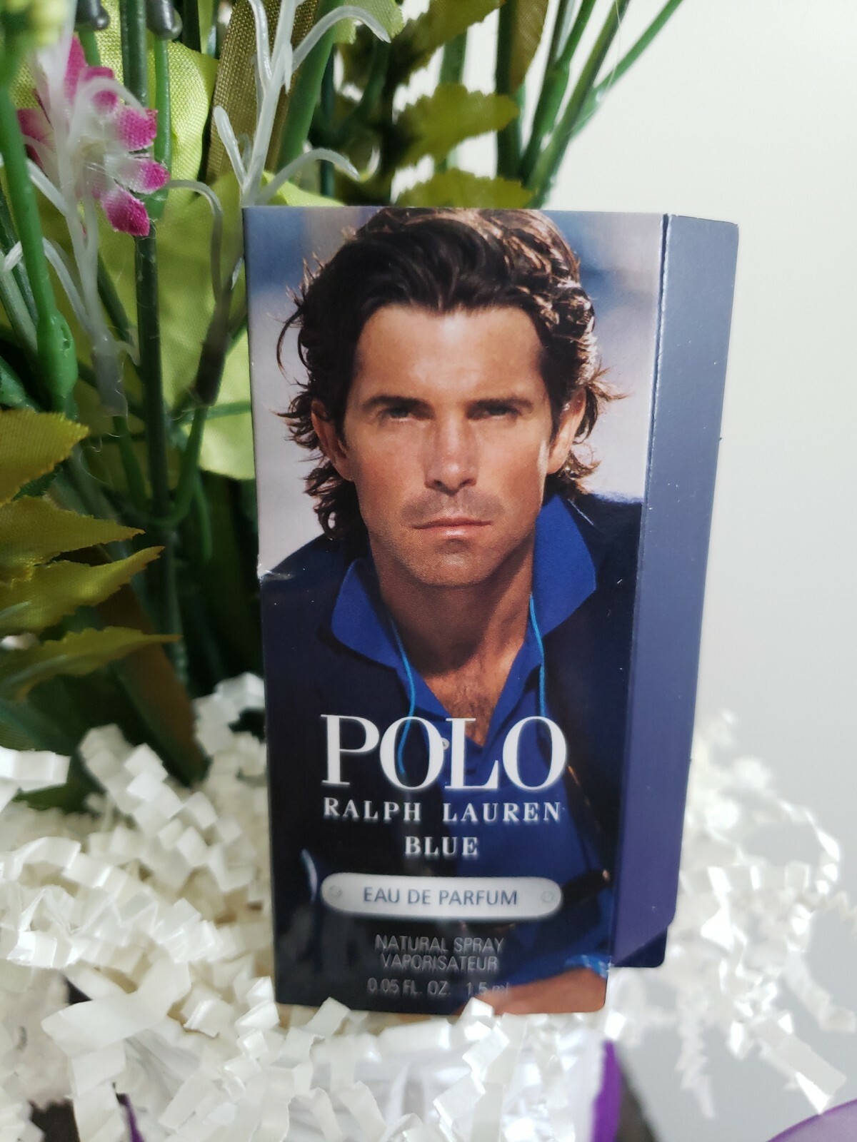 36 Sample Vials Polo Blue by Ralph Lauren Eau De Parfum 0.04 Oz EA 