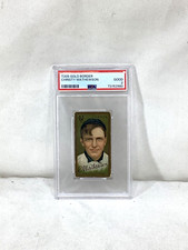 1911 T205 Gold Border Piedmont Back NY Giants Christy Mathewson PSA 2 Card