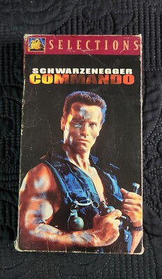 💥Commando VHS Tape CBS FOX Arnold Schwarzenegger💥 86162148439| eBay