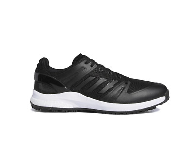 adidas Men's EQT Spikeless Wide Golf Shoes - Black/White - FX6632 - Size US 15