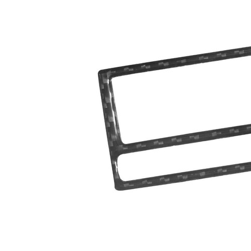 For Mitsubishi Outlander Carbon Fiber Regular Radio LCD Inner Frame Cover Trim - Picture 10 of 12