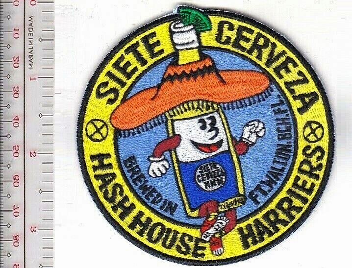 Hash House Harriers HHH Florida Gulf Coast Disaster Siete Cerveza