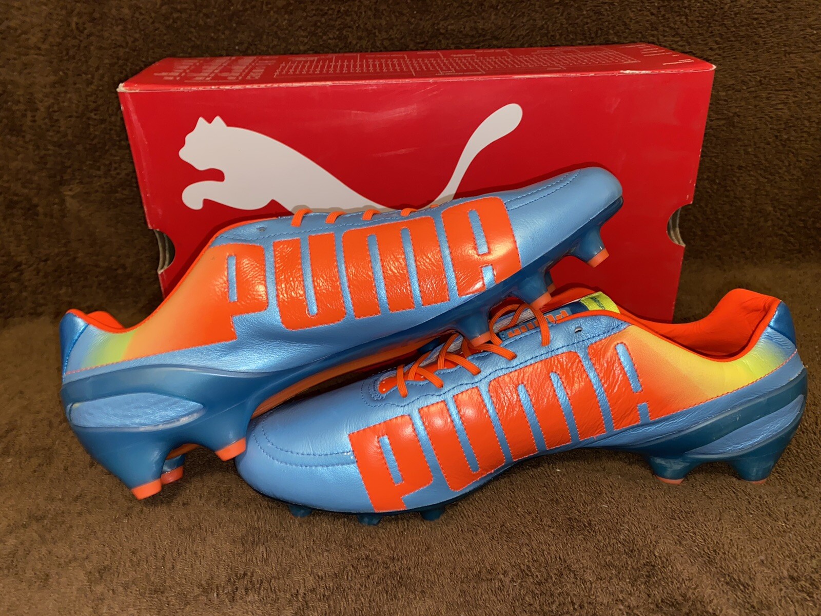 puma evospeed pink blue