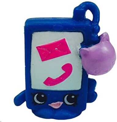 New Shopkins Fashion Spree Blue Smarty Phone FS-028