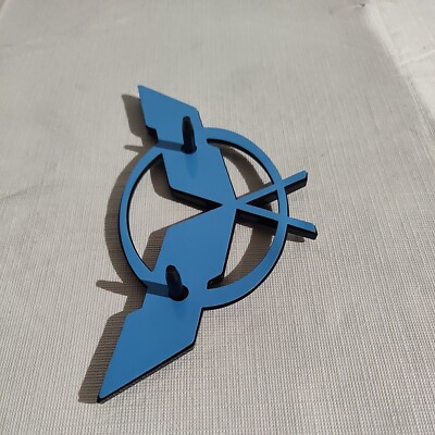 C6 Corvette Emblem 1Pc Corvette C5 Front Nose Cross Flags Emblem 3D Badge Nameplate... C5 Corvette Emblem - Foto 9