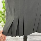 Anne Klein Skirt size 4 Classic Black Wool Kick Pleats A Line Knee Career Modest — photo 7