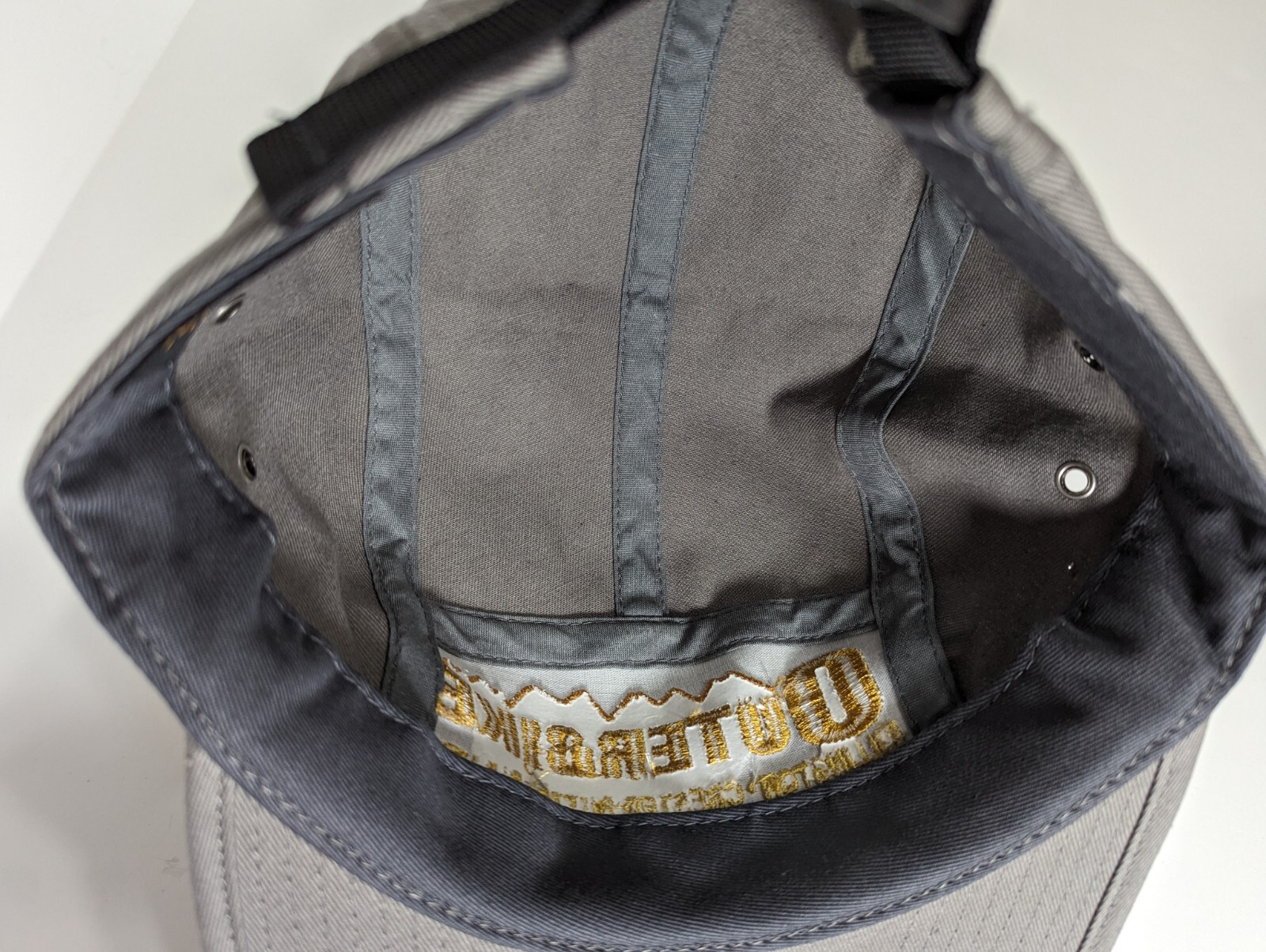 OuterBike Hat Cap Strap Back Gray Adjustable 5-Pa… - image 13